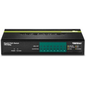 TRENDnet TPE-TG82g 8 Ports Ethernet Switch - Gigabit Ethernet - 10/100/1000Base-T - New - TAA Compliant - 2 Layer Supporte