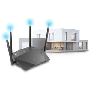 D-Link DIR-1750 Wi-Fi 5 IEEE 802.11ac Ethernet Wireless Router - 2.40 GHz ISM Band - 5 GHz UNII Band - 4 x Antenna(4 x Ext