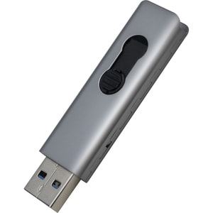 PNY Elite Steel 3.1 32 GB USB 3.1 Flash Drive - Stainless Steel - 80 MB/s Read Speed - 20 MB/s Write Speed - 1 Piece