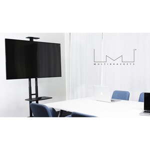 Alzata per monitor ITB - Fino a 152,4 cm (60") Supporto schermo - 50 kg Capacità di carico - 2 x Ripiano(i) - Pavimento - 