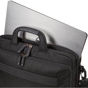 Case Logic Carrying Case (Briefcase) for 39.6 cm (15.6") Notebook, Tablet PC, Portable Electronics - Black - Impact Resist