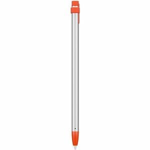 Stylet Logitech Crayon - Capacitive Type d'écran tactile supportée - Caoutchouc de Silicone, Aluminium, Polycarbonate/Acry