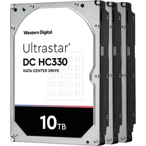 Western Digital Ultrastar DC HC330 WUS721010ALE6L4 10 TB Hard Drive - 3.5" Internal - SATA (SATA/600) - Storage System, Se