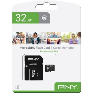 PNY Performance Plus 32 GB Class 10/UHS-I (U1) microSDHC