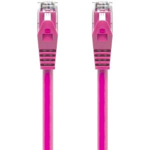 Alogic Pink CAT6 Network Cable - 1m - 1 m Category 6 Network Cable for Network Device - First End: 1 x RJ-45 Network - Mal