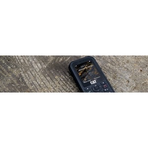 Caterpillar B26 Feature Phone - 6.1 cm (2.4") QVGA 320 x 240 - 208 MHz - 2G - Black - Bar - Spreadtrum SC6531F SoC - 2 SIM