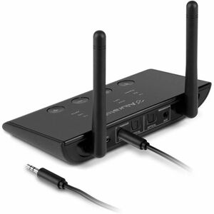 Aluratek ABCD54F Audio Transmitter/Receiver - 100 ft - Wireless - Headphone