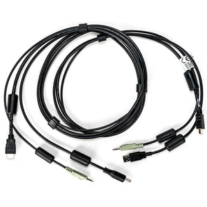 CABLE ASSY 1-HDMI 1-USB/1-AUDIO 6FT