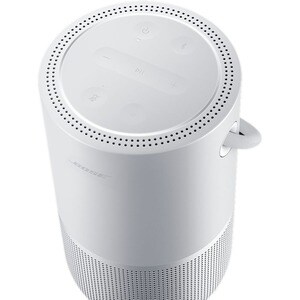 Bose Portable Bluetooth Smart Speaker - Alexa, Google Assistant Supported - Luxe Silver - 360° Circle Sound - Wireless LAN