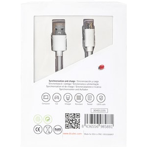 Câble pour transfert de données DCU - 1 m Micro-USB/USB - pour enregistreur vidéo, Tablette, Smartphone, PDA, Ordinateur P