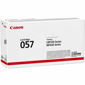 Canon 057 Original Laser Toner Cartridge - Black Pack - 3100 Pages