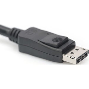 DisplayPort Anschlusskabel, Typ DP St/St, 3.0m, m/Sperre, UHD 8K 60Hz, DP 1.4, sw
