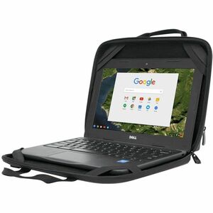 Targus Work-in Essentials TED006GL Carrying Case for 29.5 cm (11.6") Chromebook, Notebook - Black/Grey - Scuff Resistant I