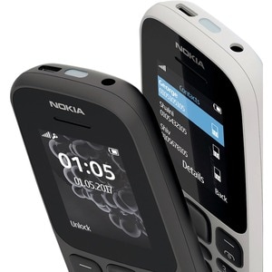 Nokia 105 TA-1174 4 MB Feature Phone - 4.5 cm (1.8") Active Matrix TFT LCD QQVGA 120 x 160 - 4 MB RAM - Series 30+ - 2G - 