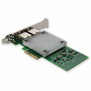 AddOn ADD-PCIE3-2RJ45-10G 10Gigabit Ethernet Card for Server - 10GBase-T - Plug-in Card - PCI Express 3.0 x8 - Intel X550 
