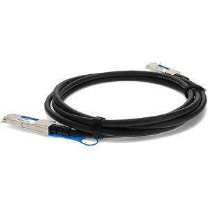 AddOn 5 m Twinaxial Network Cable - 1 - TAA Compliant - Cable for Network Device - First End: 1 x QSFP28 Network - Second 