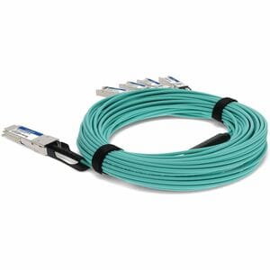 AddOn 20 m Fibre Optic Network Cable - 1 - TAA Compliant - Cable for Network Device - First End: 1 x QSFP+ Network - Secon