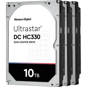 WD Ultrastar DC HC330 WUS721010ALE6L4 10 TB Hard Drive - 3.5" Internal - SATA (SATA/600) - Storage System, Server Device S