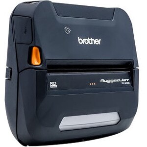 Brother RuggedJet RJ4230B Direct Thermal Printer - Monochrome - Portable - Label/Receipt Print - 104 mm (4.09") Print Widt