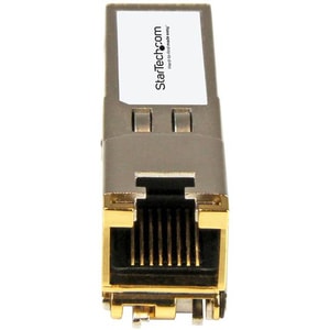 StarTech.com Brocade BRSFP-1GECOPR Compatible SFP Module - 1000BASE-T - 1GE Gigabit Ethernet SFP to RJ45 Cat6/Cat5e Transc