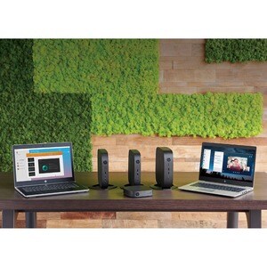 HP t640 Thin Client Ryzen R1505G Dual-core (2 Core) 2.40 GHz - 4 GB RAM DDR4 SDRAM - 16 GB Flash Radeon Vega 3 - Gigabit E
