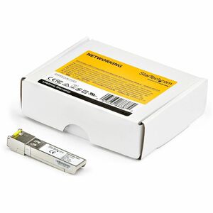 StarTech.com Juniper SFP-FE20KT15R13 Compatible SFP Module - 100BASE-BX-D - 100 Mb Ethernet BiDi Fiber (SMF) - Juniper SFP