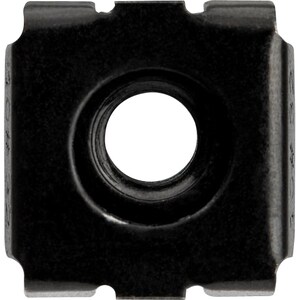 StarTech.com 10-32 Cage Nuts - 50 pack - Black (CABCAGENUTS1032) - Cage Nut - Steel - Black - 1Pack