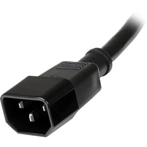 6 FT STANDARD COMPUTER POWER CORD EXTENSION - C14 TO C13