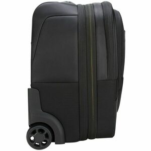 Targus CityGear TCG717GL Carrying Case (Roller) for 39.6 cm (15.6") to 43.9 cm (17.3") Notebook - Black, Grey - Shock Abso