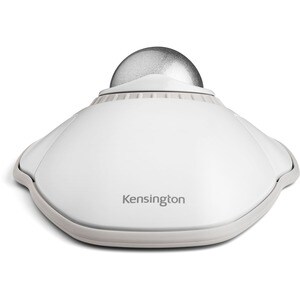 Kensington Orbit Trackball with Scroll Ring - White - Optical - Cable - White - USB - Scroll Ring - 2 Button(s) - Symmetrical