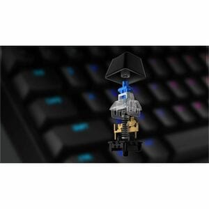 Logitech G PRO Gaming Keyboard - Cable Connectivity - Micro USB Interface - RGB LED - English (US) - Black - Mechanical Ke