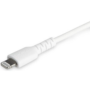 2m USB-C auf Lightning-Kabel - Aramidfaser - Apple MFi-zertifiziert - Weiß (RUSBCLTMM2MW) - Cable for iPad, iPhone, iPad m