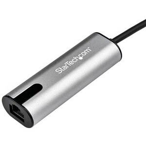 StarTech.com US2GC30. Konnektivitätstechnologie: Kabelgebunden, Hostschnittstelle: USB Typ-C, Schnittstelle: Ethernet. Max