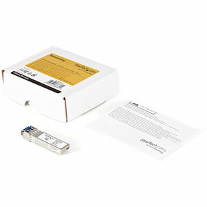 StarTech.com SFP+ - 1 Stück - für Optisches Netzwerk, Datenvernetzung - Glasfaserleitung - Singlemode - 10 Gigabit Etherne