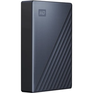 WD My Passport Ultra WDBFTM0050BBL 5 TB Portable Hard Drive - External - Blue - Desktop PC Device Supported - USB 3.0 - 25