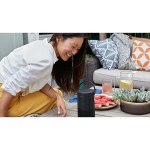 Bose Tragbar Bluetooth Smart Speaker - Google Assistant, Alexa Unterstützt - Schwarz - 360° Circle Sound - Wireless LAN - 