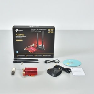 Adaptateur Combo Wifi/Bluetooth TP-Link TX3000E - IEEE 802.11ax - Bluetooth 5.0 - Bi bande pour Ordinateur de bureau, Cont