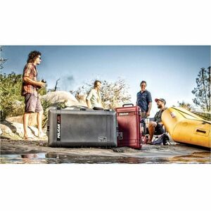 Pelican Air Travel/Luggage Case Travel - Oxblood - Water Proof, Crush Proof, Dust Proof - Polymer Body - Handle - 32.6" He