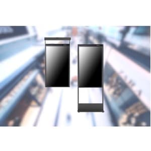 SMS Display Enclosure - 139.7 cm (55") - Floor Stand