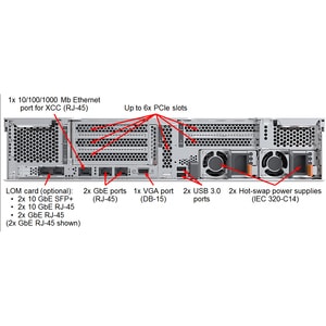 Lenovo ThinkSystem SR550 7X04A079AU 2U Rack Server - 1 x Intel Xeon Silver 4210 2.20 GHz - 16 GB RAM - Serial ATA/600, 12G