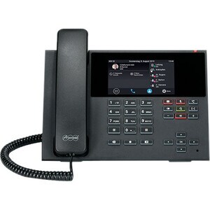 Auerswald COMfortel D-400 IP-Telefon - Schnurgebunden - Schnurgebunden - Wandmontierbar - Schwarz - VoIP - 2 x Netzwerk (R