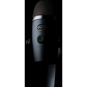 Blue Yeti Nano Wired Condenser Microphone - 20 Hz to 20 kHz - Cardioid, Omni-directional - Stand Mountable, Shock Mount - USB