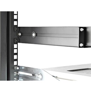 StarTech.com 1U 19" Server Rack Rails 24-36" Adjustable Depth /Universal 4 Post Network/Server/UPS Equipment Mounting Rack