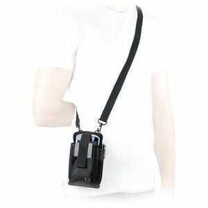 MOBILIS Carrying Case (Holster) Mobile Computer - Black - 1680D Nylon Body - Holster - 50 mm Height x 145 mm Width x 85 mm