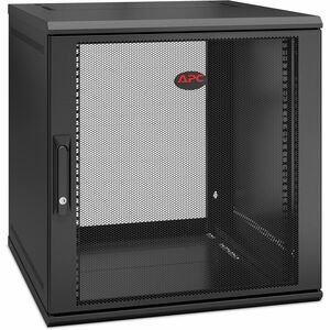 APC by Schneider Electric NetShelter WX 12U Wall Mountable Rack Cabinet for Networking, Airflow System - 482.60 mm Rack Wi