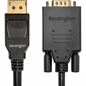 Kensington 1,83 m DisplayPort/VGA Videokabel - Cable for Computer, Monitor, Projektor, Videogerät, Docking Station, Notebo