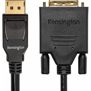 Kensington 1,83 m DisplayPort/DVI-D Videokabel - Cable for Videogerät, Projektor, LED-Monitor, Computer, Monitor, Docking 