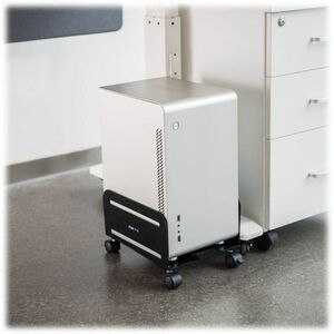 Eaton Tripp Lite Series Mobile CPU Caddy for Computer Towers - Width Adjustable, Locking Casters, Black - 22.05 lb Capacit
