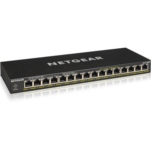 Netgear 300 GS316PP 16 Ports Ethernet Switch - 2 Layer Supported - Twisted Pair - Desktop, Wall Mountable, Rack-mountable