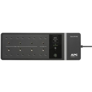 APC by Schneider Electric Back-UPS UPS em espera - 850 VA/520 W - Torre - 16 Hora Recharge - 2.30 Minuto Stand-by - 230 V 